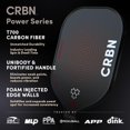 thumbnail image 2 of Pickleball Paddle CRBN X Series Power Carbon Fiber 220-230 g, 2 of 9