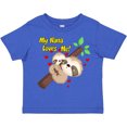 thumbnail image 3 of Inktastic My Nana Loves Me Boys or Girls Toddler T-Shirt, 3 of 5