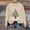 Khaki, variant on BXJX Women's Round Neck Christmas Print Sweatshirt- Winter Holiday Casual Loose Fit Christmas Pullover Tops Khaki Size XL