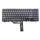 thumbnail image 2 of Tholdsy Teclados US Layout Aparato de entrada de PC Red retroiluminada Componentes de computadora Reemplazo para ZenBook Flip 15 UX562F Cuadernos de escritura y cuadernos de bocetos, 2 of 5