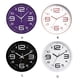 thumbnail image 4 of Reloj de pared Bewildely 12 pulgadas decorativo moderno oro rosa, 4 of 6