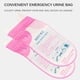thumbnail image 2 of Bolsa De Orina Portátil De Emergencia Para Coche Bolsas De Vómito Mini Inodoros Móviles Desechables Prácticos Unisex Niños Que Usan Al Aire Libre Mini W.C. 8 Uds. 700Ml Minnieouse HA012888-00, 2 of 5