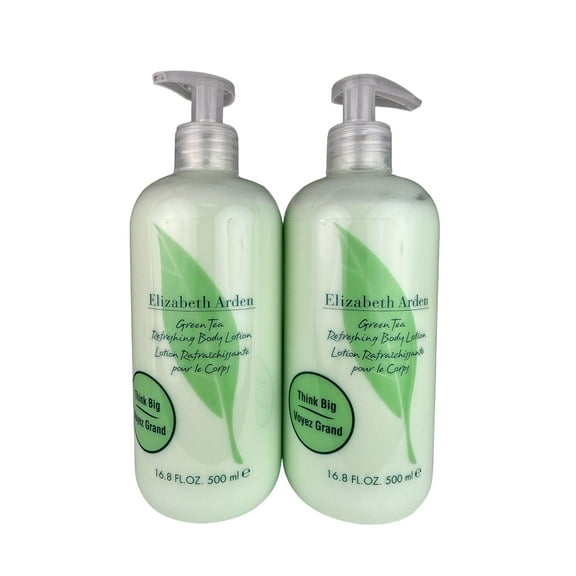 Elizabeth Arden Green Tea Refreshing Body Lotion 16.8 Fl. oz - Pack 2