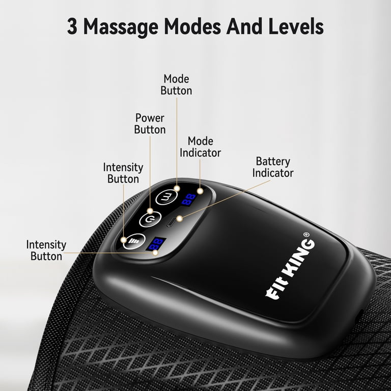 FIT KING Cordless Foot and Leg Massager, Calf and Foot Massage