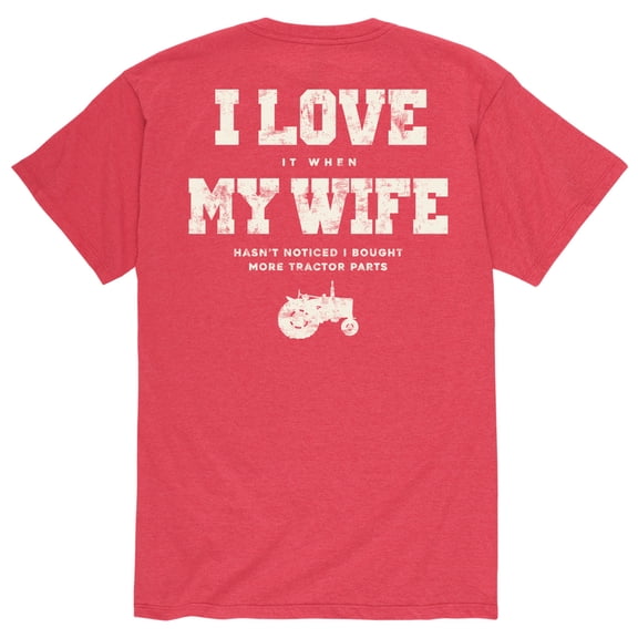 Case IH -  I Love My Wife - Men's Short Sleeve Graphic T-Shirt
