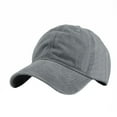 thumbnail image 2 of Lroveb Baseball Caps for Women Classic Style Cap All Cotton Made Adjustable Men Low Hat Visor Hat, 2 of 2