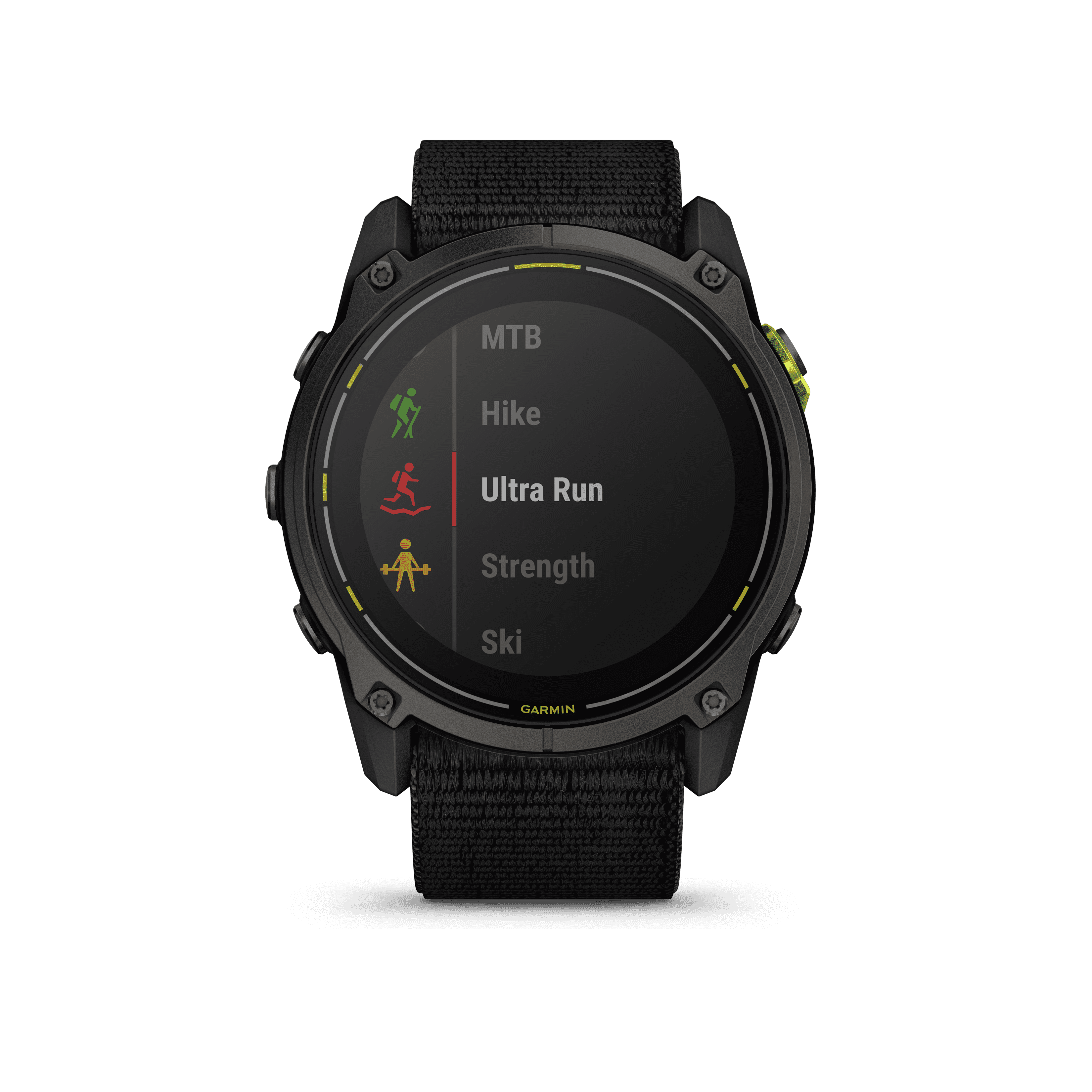 Garmin Enduro 3 – 51 mm, Solar, Sapphire, Ultraperformance GPS Smartwatch, Extreme Battery Life, Detailed Mapping, Built-in LED Flashlight, Carbon Gray DLC Titanium with Black UltraFit Nylon Strap