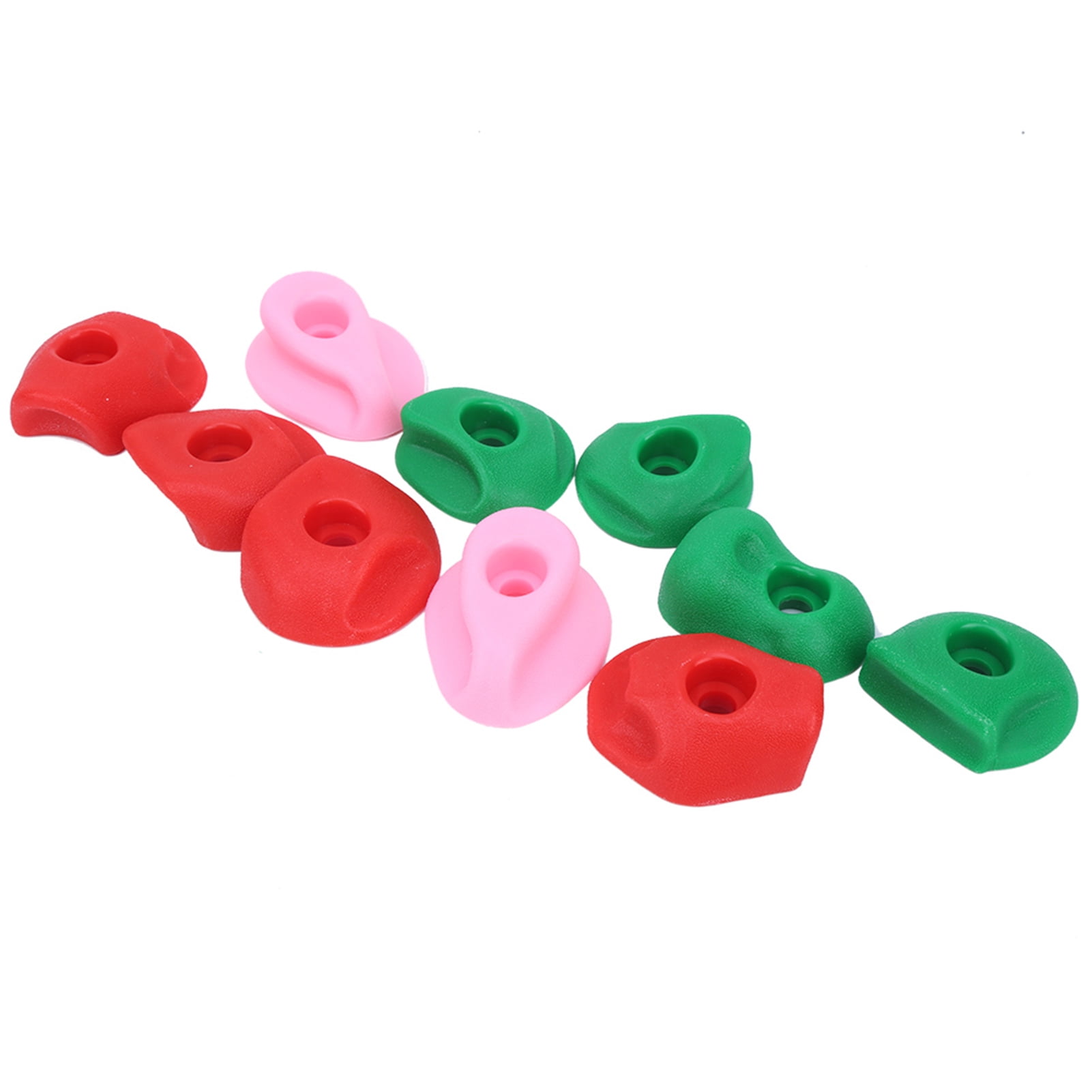 10pcs Climbing Holds MultiColored Large Rock Climbing Holds Outdoor Large Rock Wall Grips(S )
