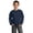 Navy, variant on Port & Co Teen Unisex Regular Plain Long Sleeves Sweatshirt Navy Medium