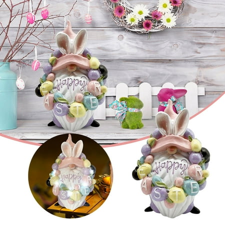 

DBYLXMN Bunny Tree Easter Glow Ornament Indoor Spring Home Decoration Desktop Glowing Bunny Christmas Tree Light (Battery Not Included In ) Neutral Ornament Set Christmas Ornament Cute Ds9 Ornament