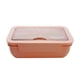 thumbnail image 3 of Caja Bento Fiambrera Bento de 4 compartimentos a prueba de fugas con utensilios, apta para microondas y lavavajillas, de plástico para niños (morado claro, 1 pieza) Rkxzt, 3 of 8