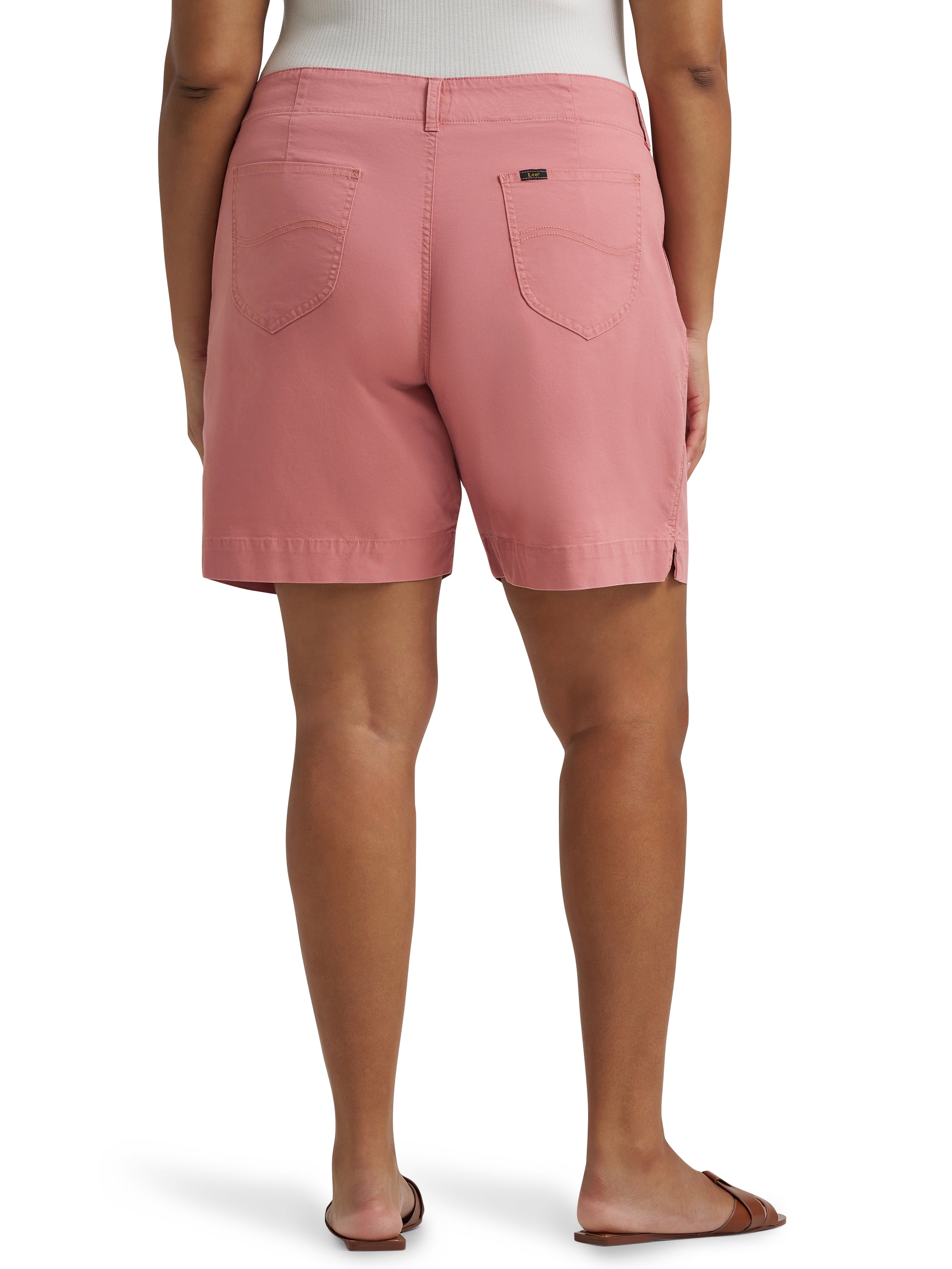 Lee® Women's Plus Mid Rise Bermuda Short, Sizes 16W-26W