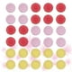 thumbnail image 3 of EeaseMX 300 servilletas de papel desechables redondas de colores que absorben el aceite, ideales para cajas de pasteles y embalajes (rojo, rosa y amarillo, 100 unidades por color), 3 of 7