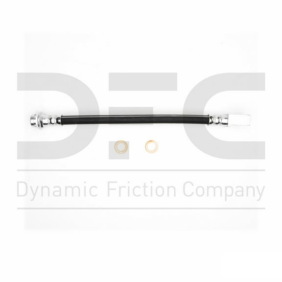 Rear Lower Left Dynamic Friction Company Brake Line Hose 350-42111 For 2003-2005 Jeep Liberty