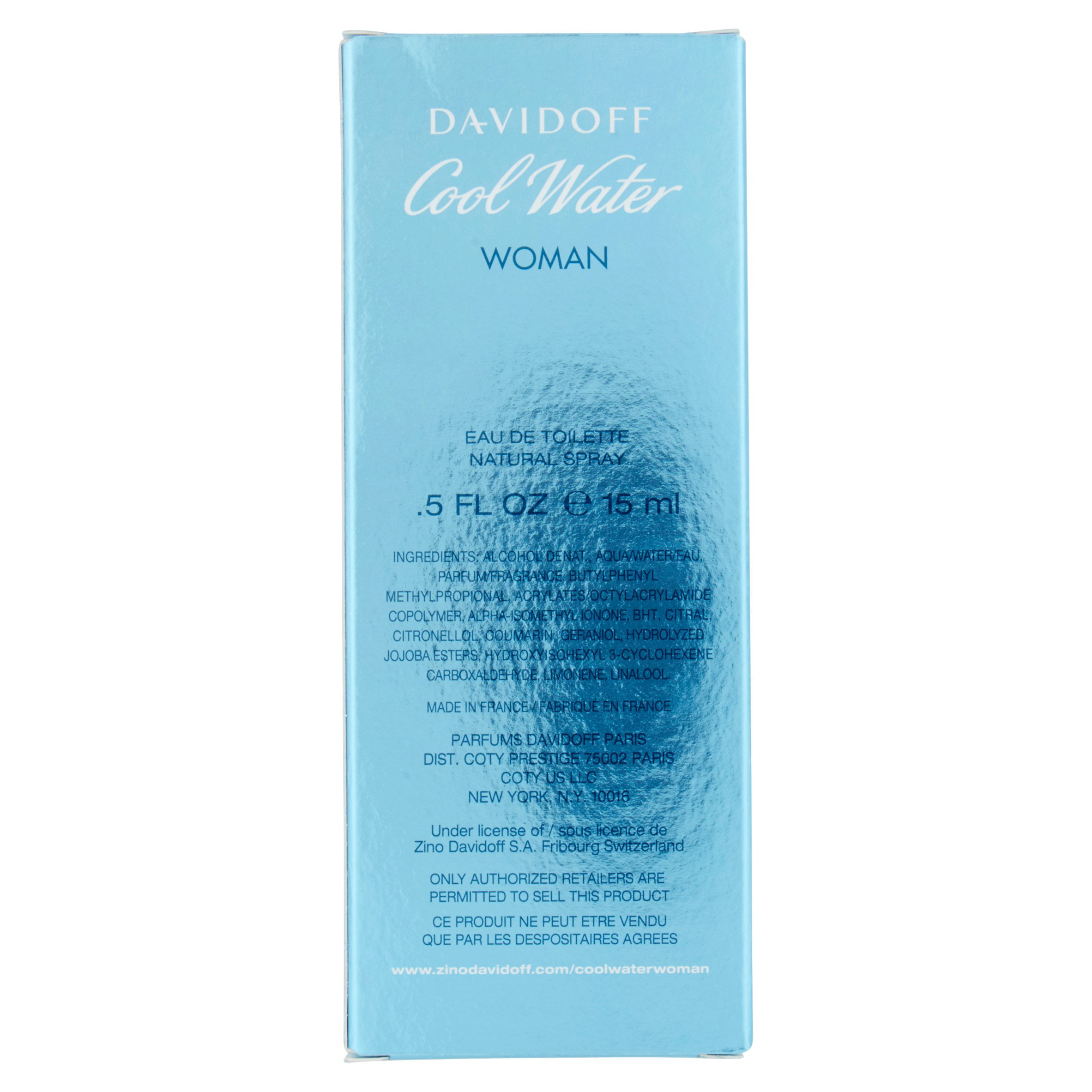 Davidoff Cool Water de Toilette, Perfume Women, 0.5 Oz, Mini & Travel Size - Walmart.com