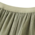 thumbnail image 5 of Kaemgyyd Skirt for Women a Line Ruffle Mesh High Waisted Tiered Layered Skirts Trendy Cute Patchwork Party Clubwear, 5 of 6