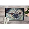 thumbnail image 2 of Carolines Treasures 7422JMAT Tapis Intérieur Ou Extérieur 24 x 36 Po. Pug en Pensée, 2 of 4