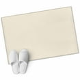 thumbnail image 2 of Cream 2x3 Door Mat Rug, Farmhouse Solid Beige Color Modern Art Non-Skid Rubber Backing Large Rectangle Rugs - Living Room Bedroom Home Office, Indoor Floor Mat Carpets Washable Rug, 2 of 9