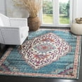 thumbnail image 2 of SAFAVIEH Monaco Trochez Traditional Area Rug, Blue/Multi, 8' x 10', 2 of 5