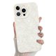 thumbnail image 1 of Funda de teléfono MZELQ para iPhone 14 Pro Max de silicona con estampado floral blanco, 1 of 6