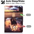 thumbnail image 6 of Allytech Case for All-New Amazon Kindle Fire HD 10 2021/ 10 Plus Tablet (11th Generation, 2021 Release), Slim Adjustable Stand Back Shell Protection Smart Cover for Fire HD 10.1 Inch 2021,Lion, 6 of 7