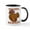 White/Black Inside, variant on CafePress - Squirrel Whisperer - 11 oz Ceramic Mug - Novelty Coffee Tea Cup