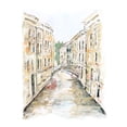 thumbnail image 2 of Swatland, Sally 20x24 Black Ornate Wood Framed with Double Matting Museum Art Print Titled - Venice Memories I, 2 of 4