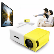 EIMELI Mini Projector 2021 Portable Video-Projector HD 1080P, 55000 Hours Multimedia Home Theater Movie Projector,Compatible with HDMI,VGA,USB,AV,Laptop,Smartphone