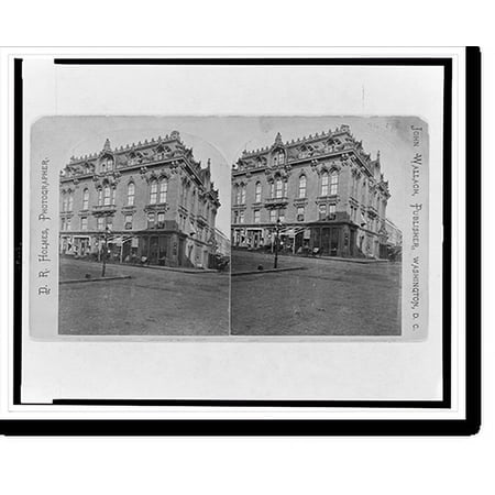 Historic Print, Y.M.C.A. building, Washington, D.C., 16" x 20"