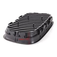 thumbnail image 4 of Pair Matte Black Hood Kidney Grill Grille For BMW e36 325i 320i 318is 1992 1993 1994 1995 1996, 4 of 7