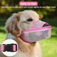 thumbnail image 2 of Nylon Dog Muzzle for Small Medium Large Dogs, Air Mesh Breathable and Drinkable Pet Muzzle for Anti-Biting Anti-Barking Licking, 2 of 6
