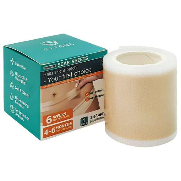 XIRQI Sheets for Wound Care-Cut-to-Size,Extra Large Hydrocolloid Patch Bandages with Self-Adhesive,Silicone Scar Sheets,Ultra Absorbent,Flexible & Waterproof,First Aid Kit Essential