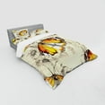 thumbnail image 3 of Ambesonne Butterfly Bedding Set 3 Pcs, Meditative Journey, Twin, Orange Black Cream, 3 of 3