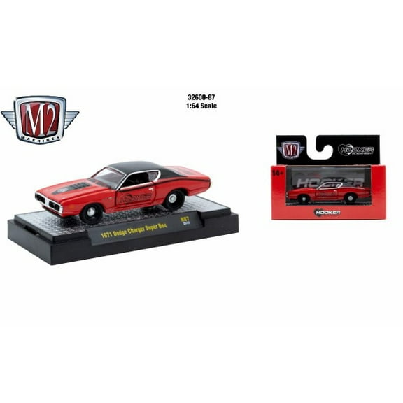 M2 Machines 1:64 Detroit Muscle R87 1971 Dodge Charger Super Bee