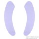 thumbnail image 4 of Cojín de aseo Injueey Almohadillas de asiento de inodoro nórdico lavables suaves morado claro, 4 of 6