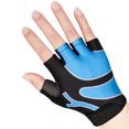 thumbnail image 3 of Guantes deportivos medio dedo: guantes de fitness unisex a prueba de golpes guantes de levantamiento de pesas, 3 of 8