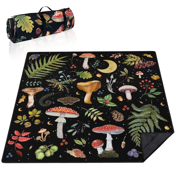 Manta de pícnic Supfitness, plegable, impermeable, 203 x 203 cm