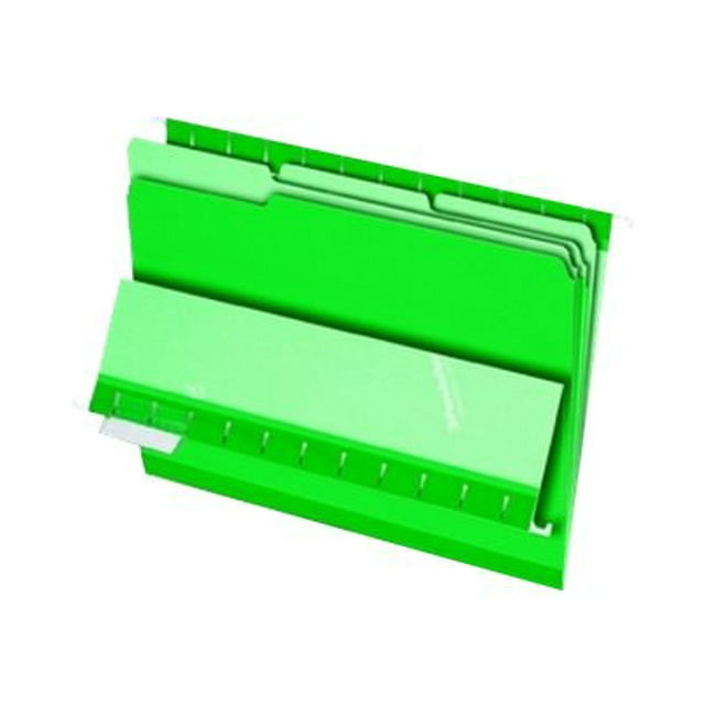 Pendaflex Dossiers à Lettres, Vert Vif, 100 Unités