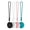 4PCS (black, White, Pink and Blue), variant on Global Smart Tracker, Compatible with Apple Find My (iOS Only), Bluetooth Item Locator for Keys, Pets, and Luggage, Waterproof GPS Alternative Tracking Device