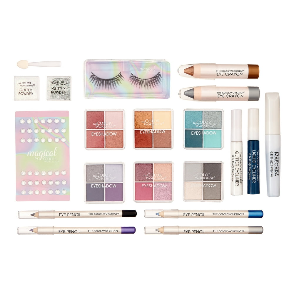 The Color Enchanted Eyes Makeup Value Set, 38 Pieces Walmart