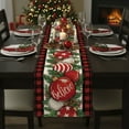 thumbnail image 6 of Tarmeek Christmas Table Runner Decration, 13x72in Seasonal Winter Xmas Holiday Christmas Table Runner for Kitchen Dinning Home Decor Christmas Decorations Indoor, 6 of 6