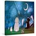 thumbnail image 2 of "Shooting Star" Painting Print on Wrapped Canvas, 2 of 7