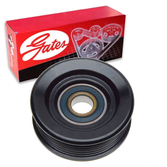 Gates Accessory Drive DriveAlign Drive Belt Idler Pulley compatible with Ford Mustang 5.4L V8 2007-2010