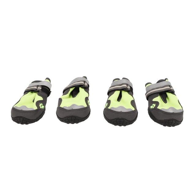 4Pcs Dog Booties, Dog Hiking Shoes, Adjustable Slip Breathable Dog Boot With Reflective Strips For Hiking Outdoor Activities