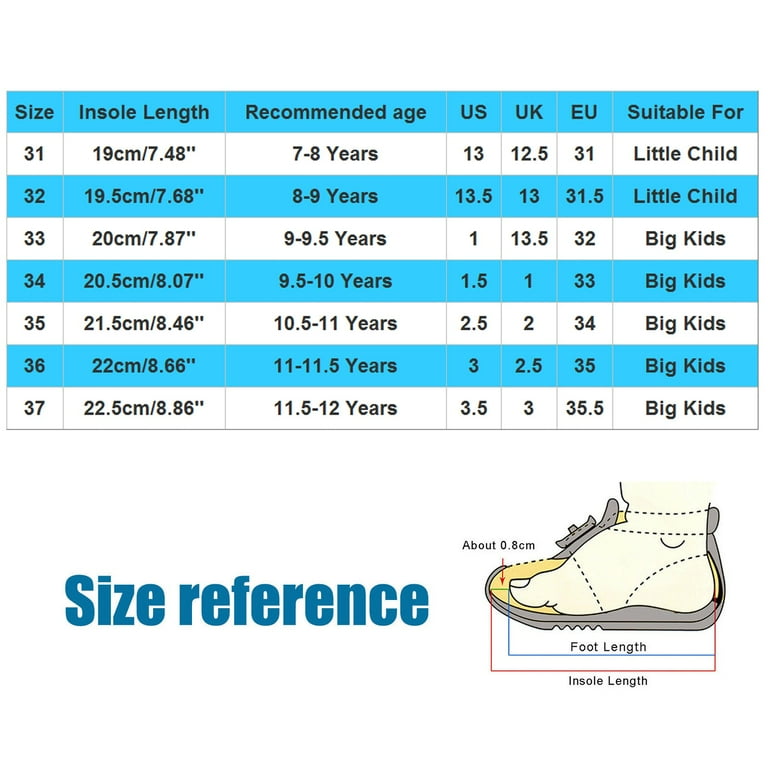 Cat footwear top size chart