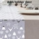 thumbnail image 4 of pstuiky Camino de mesa navideño con diseño de ciervo de terciopelo y poliéster ideal para reuniones navideñas y fiestas., 4 of 6
