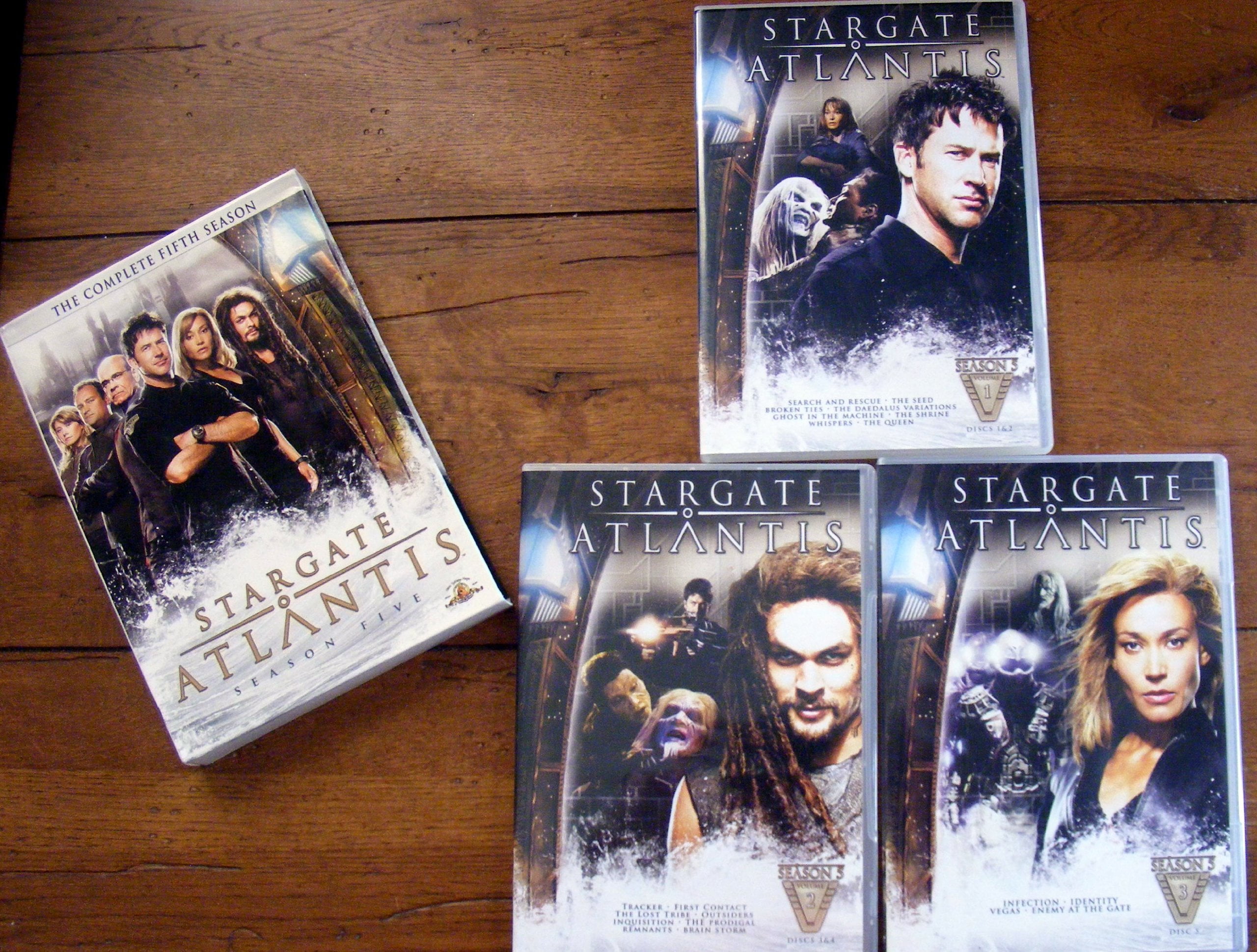 スタートレック アトランティス シーズン5 DVD-BOX STARGATE ATLANTIS - Complete Fifth Season - (5) DVD Box Set