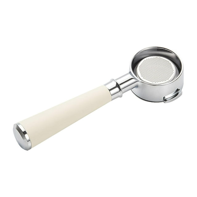 yuksok 51mm Bottomless Porta Alloy for Kitchen Coffee Lover Restaurant white