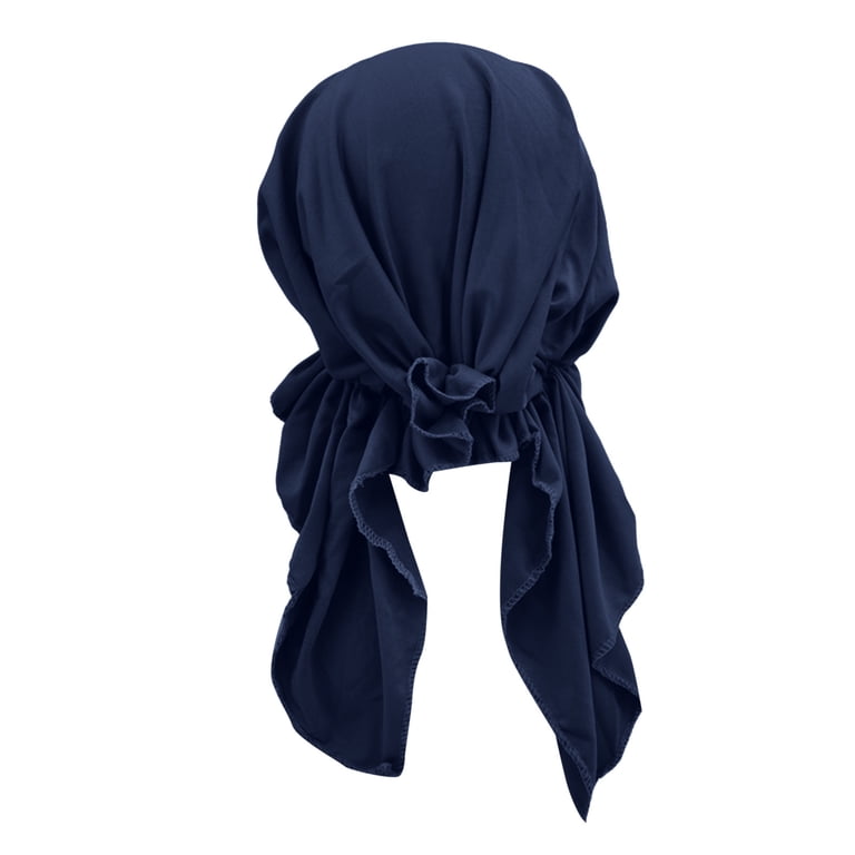 Holzkary Large Satin Head Scarf for Women Silk Hair Scarf Solid