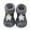 Grey, variant on Uuszgmr Baby Shoes For Boys Girls Baby Home Slippers Cartoon Warm House Slippers For Infant Lined Winter Indoor Shoes Black.Size:0-6 Months